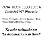 Atti della Tavaola rotonda su "La dichiarazione di Gand"