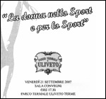 Convegno La Donna nello Sport - Atti